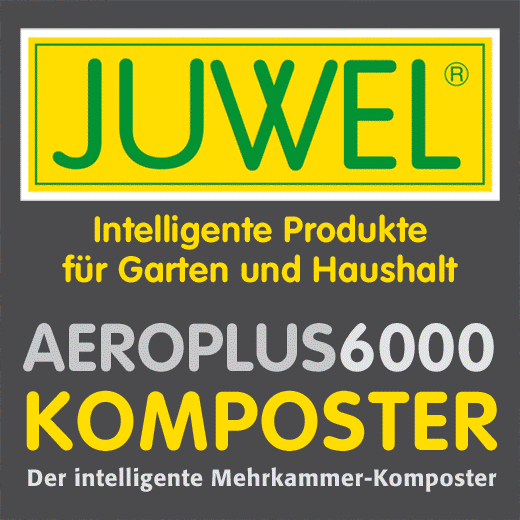 Intelligentes Aeroplus das Juwel Mehrkammer 6000 Komposter. erspart System